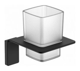 Подстаканник IDDIS Slide одинарный, матовое стекло, сплав металлов SLIBSG1i45 