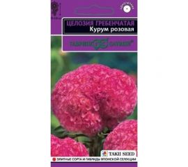Семена ГАВРИШ Целозия Курум розовая гребенчатая 8 шт 1071858299 