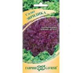 Семена ГАВРИШ Салат Эвридика 0.5 г (полукочанный, красный) 1071856612 