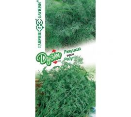 Семена ГАВРИШ Укроп Редут 2.0 г + Ржеуцкий 2.0 г авторские серия Дуэт 1999944926 