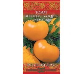 Семена ГАВРИШ Томат Детская сладость золотая 0.05 г серия Русский вкус! 1071856851 