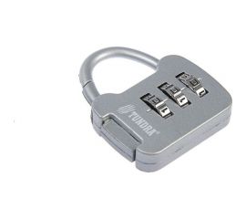 Навесной кодовый замок ТУНДРА ZK001 серый 4668265 