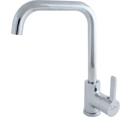 Смеситель для мойки SmartSant одноручковый, U-излив, хром SM134046AA 