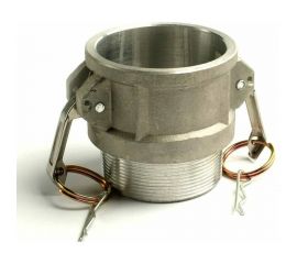 Алюминиевый камлок TITAN LOCK типа B серия ""EcoLine"", розетка наружная резьба BSP 1/2"", TL50BAL-EL 