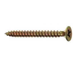 Универсальные шурупы МТК желтый цинк, 6,0x70, 100 шт. 114549 