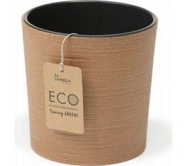 Кашпо с вкладышем LAMELA Sp.z o. 844 MALWA ECO dluto 30х30.5 см, натуральное дерево 058929 