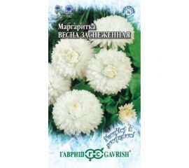Семена ГАВРИШ Маргаритка Весна заснеженная 0.02 г 1071857961 