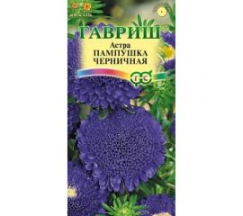Семена ГАВРИШ Астра Пампушка черничная, однолетняя (помпонная), 0.3 г 10006543 