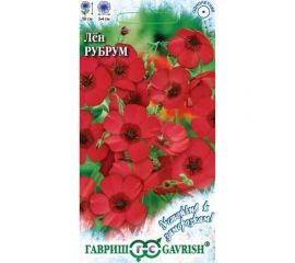 Семена ГАВРИШ Лен Рубрум, крупноцвет 0.2 г серия Устойчив к заморозкам! 1071858042 