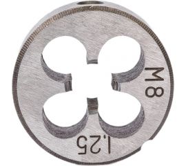 Плашка в пластиковом футляре ЭВРИКА M08x1,25-25мм ER-00812P 