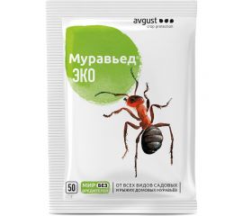Экологичное средство от всех видов садовых и домовых муравьев Avgust ЭКО, 50 г 42000451 