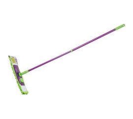 Швабра для пола PERFECTO LINEA Concept с насадкой из шенилла, салатовая 43-001060 