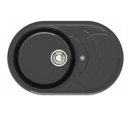 Кухонная мойка GLANZ цвет: чёрный J-033-32 