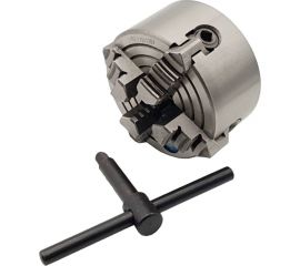 Патрон 4-х кулачковый 80 мм независимое перемещение ТЕХНОРЕАЛ МА310012005 