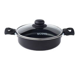 Жаровня SCOVO 26 + стеклянная крышка RC-041 