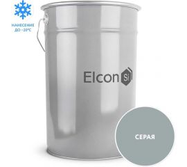 Грунт-эмаль по ржавчине Elcon 3 в 1 серый, 25 кг 00-00461443 