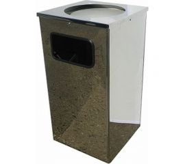 Урна Титан Мета Квадро-15 хром 4607078087276 