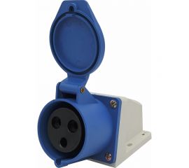 Стационарная розетка ANDELI AM-123 32A 220В~250В 2P+E IP44 ADL13-016 