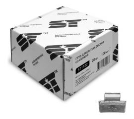 Балансировочные грузики для литых дисков ST 20 г, 100 шт., (Alu) 182218t 
