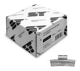 Балансировочные грузики для литых дисков ST 30 г, 100 шт., (Alu) 182220t 