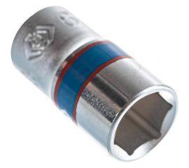 Торцевая стандартная шестигранная головка 1/4"", 9мм KING TONY 233509M 