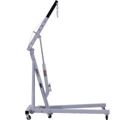 Складной кран KraftWell г/п 1000 кг. однотактный, цвет серый KRWCA 