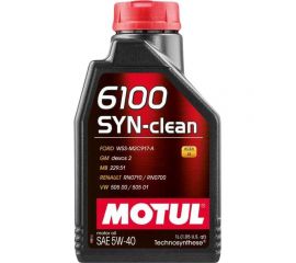Моторное масло MOTUL 6100 SYN-CLEAN 5W40, 1 л 111691 