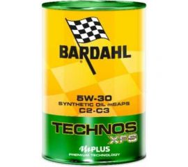 Моторное масло BARDAHL С60 TECHNOS MSAPS 5W30, синтетическое, 1 л 342040 