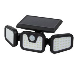 Уличный светильник ЭРА ERAFS01205 на солнечной батарее, настенный с датчиком, движения Б0057601 