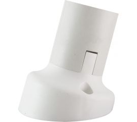 Патрон TDM Е27 настенный, термостойкий пластик, наклонный, белый, Б/Н SQ0335-0042 