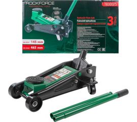Гидравлический подкатной домкрат ROCKFORCE 3т h=145-465мм RF-T830025 