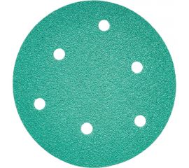 Круг абразивный шлифовальный самоцепляющийся (5 шт; 125 мм; P60; 6 отверстий) ROCKFORCE RF-SD560F 