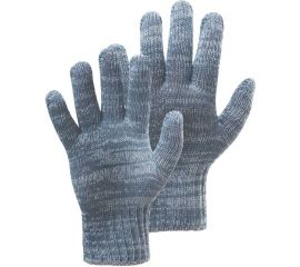 Перчатки ООО ЛидерТекс 10.6, 10 класс, 6 нитей, ХБ, серые (С) 4670070000871 