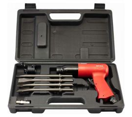 Пневмозубило Rotake 190мм, с комплектом насадок RT-3502RK 