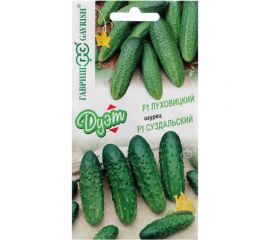 Семена Гавриш Серия Дуэт Огурец Луховицкий F1 10 шт. и Огурец Суздальский F1 10 шт. 1999944906 