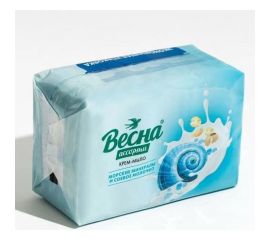 Туалетное мыло ВЕСНА Ассорти морские минералы и соевое молочко 300 г 6215 