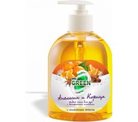 Увлажняющее жидкое мыло MR.GREEN Апельсин и корица, 500 мл ПЭТ 70738 