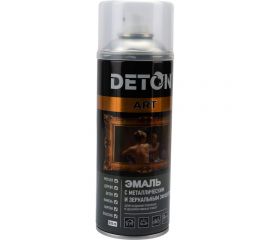 Аэрозольная эмаль DETON серебро ART 520 мл 126926 