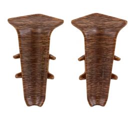 Угол внутренний для плинтуса DECONIKA (55 мм; 291 Орех; 2 шт.) Д-П55-В-Ф2 291 ОРХ 