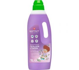 Гель для стирки SEPTIVIT ""Сильнозагрязненные вещи"", 1л 128 