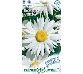 Семена ГАВРИШ Нивяник Аляска 0.05 г серия Устойчив к заморозкам 1071858037 