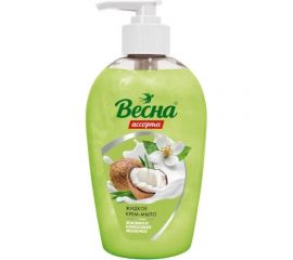 Жидкое мыло ВЕСНА Ассорти жасмин и кокосовое молочко 280 г 5215 