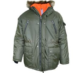 Куртка Спрут Аляска длинная, хаки, р. (56-58) 112-116/182-188 130231 