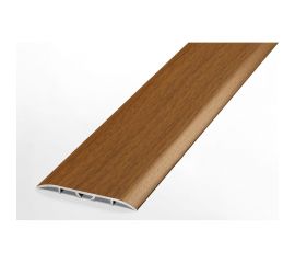 Порог прямой алюминиевый декоративный (60 мм, 0,9 м, Орех) ЛУКА УТ000012662 