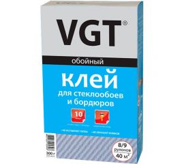 Клей для стеклообоев и бордюров VGT сухой, 300 гр 11606577 