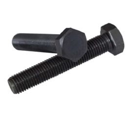 Болт Море-Метизов DIN 933, кл.пр. 12.9, оксид, M10x35 мм, 2 шт. BOLT93310352M 