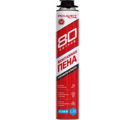 Пена монтажная REALIST PRO Red 80 л, зимняя 4602009041075 