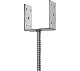 U-образное основание столба ЗУБР ОС-U 121x120x60 мм 310286-120 