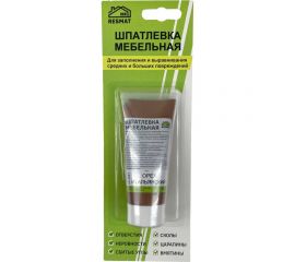 Мебельная шпатлевка Resmat цвет орех итальянский, 55 г, блистер арт. 2422 