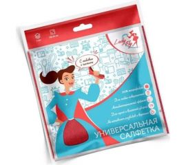 Набор салфеток из микрофибры для стекла Lady Fly LFSET3030gv/H2 